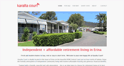 Desktop Screenshot of karaltacourt.com.au